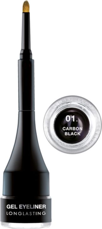 Pierre Rene Wodoodporny Eyeliner 24 h Czarny 2.5 ml