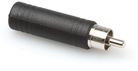 Hosa - Adapter gniazdo TS 6.35mm - wtyk RCA