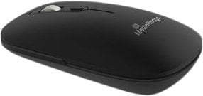 MediaRange optische 4-Tasten Funk-Maus,Mulitpairing,Sym, sw