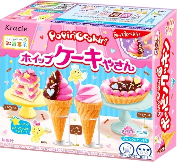 Zestaw DIY Popin Cookin Whipped Cream Cake Store 27g - Kracie