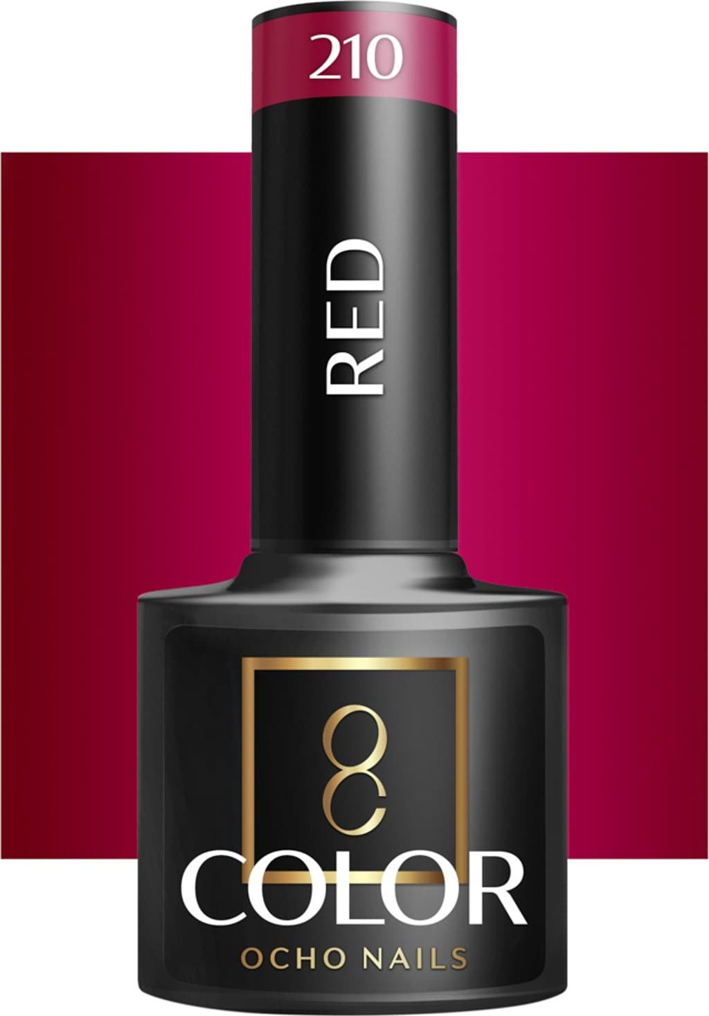 Activeshop OCHO NAILS Lakier hybrydowy red 210 -5 g