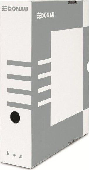 Donau Pudło do archiwizacji Donau A4/80mm szare -