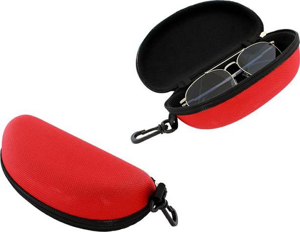 Opticum AG177F ETUI NA OKULARY FUTERAŁ KOLOR CZERWONY uniwersalny