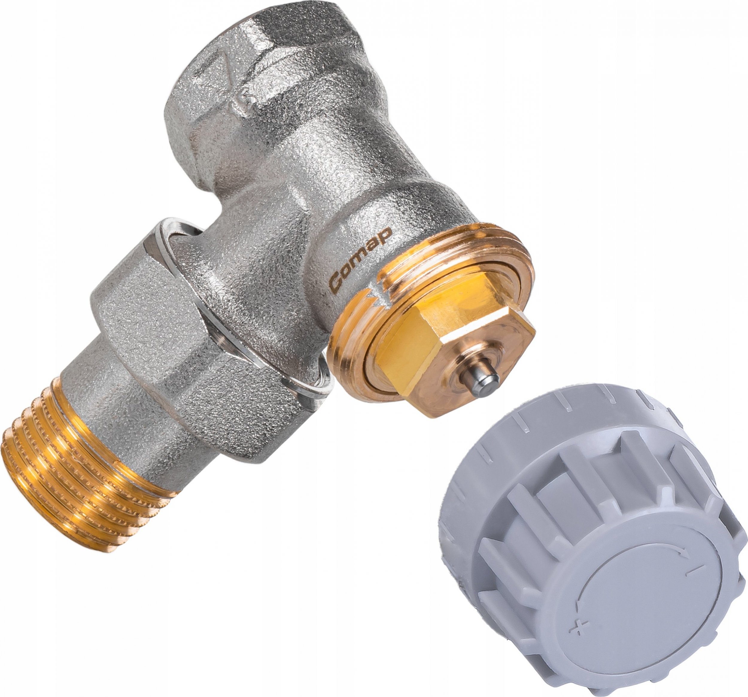 Comap Zawór term. kątowy - 1/2 - Kv 0,55bez nastawy wstępnej COMAP