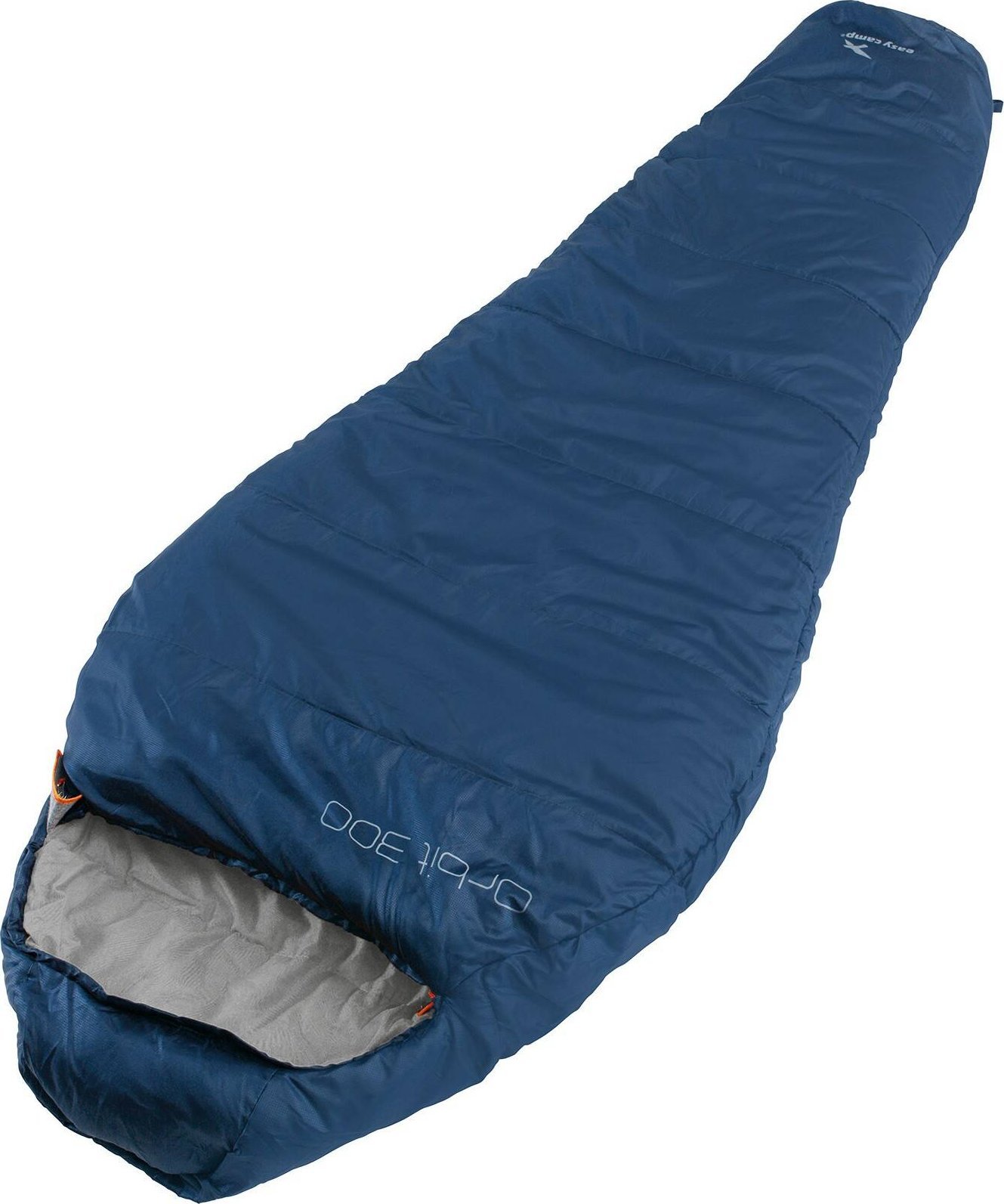 Easy Camp Śpiwór syntetyczny Easy Camp Orbit 300 (205 cm) - blue Uniwersalny