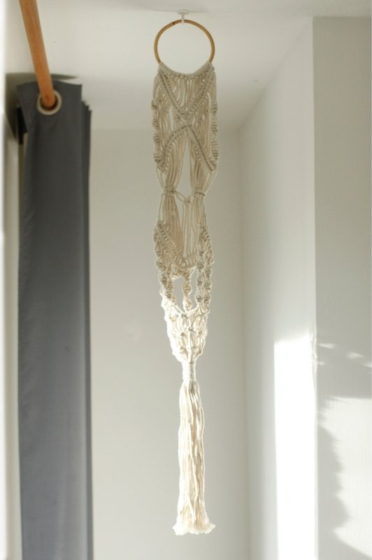 Art-Pol Kwietnik Wiszący Makrama - Z Uchwytem