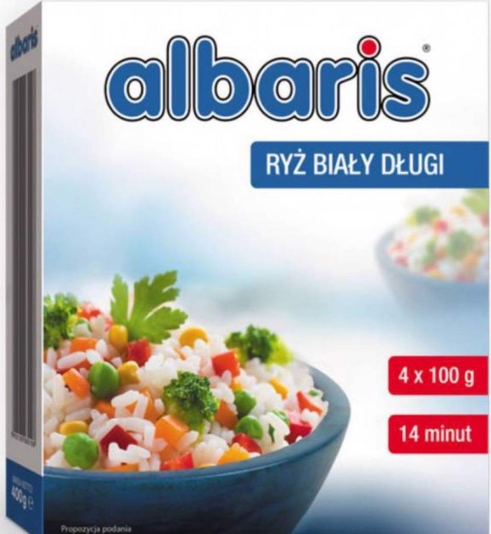 SONKO Albaris Ryż biały 400 g (4 x 100 g)