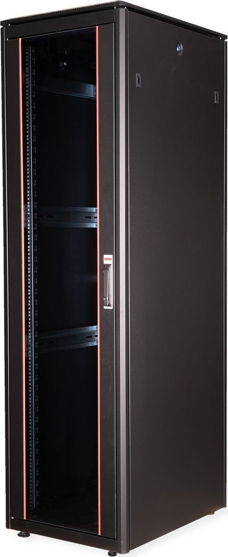 Szafa Roline ROLINE Netzwerkschrank Pro 48,26cm 19Zoll 47 HE 600x800 BxT Glast�r schwarz