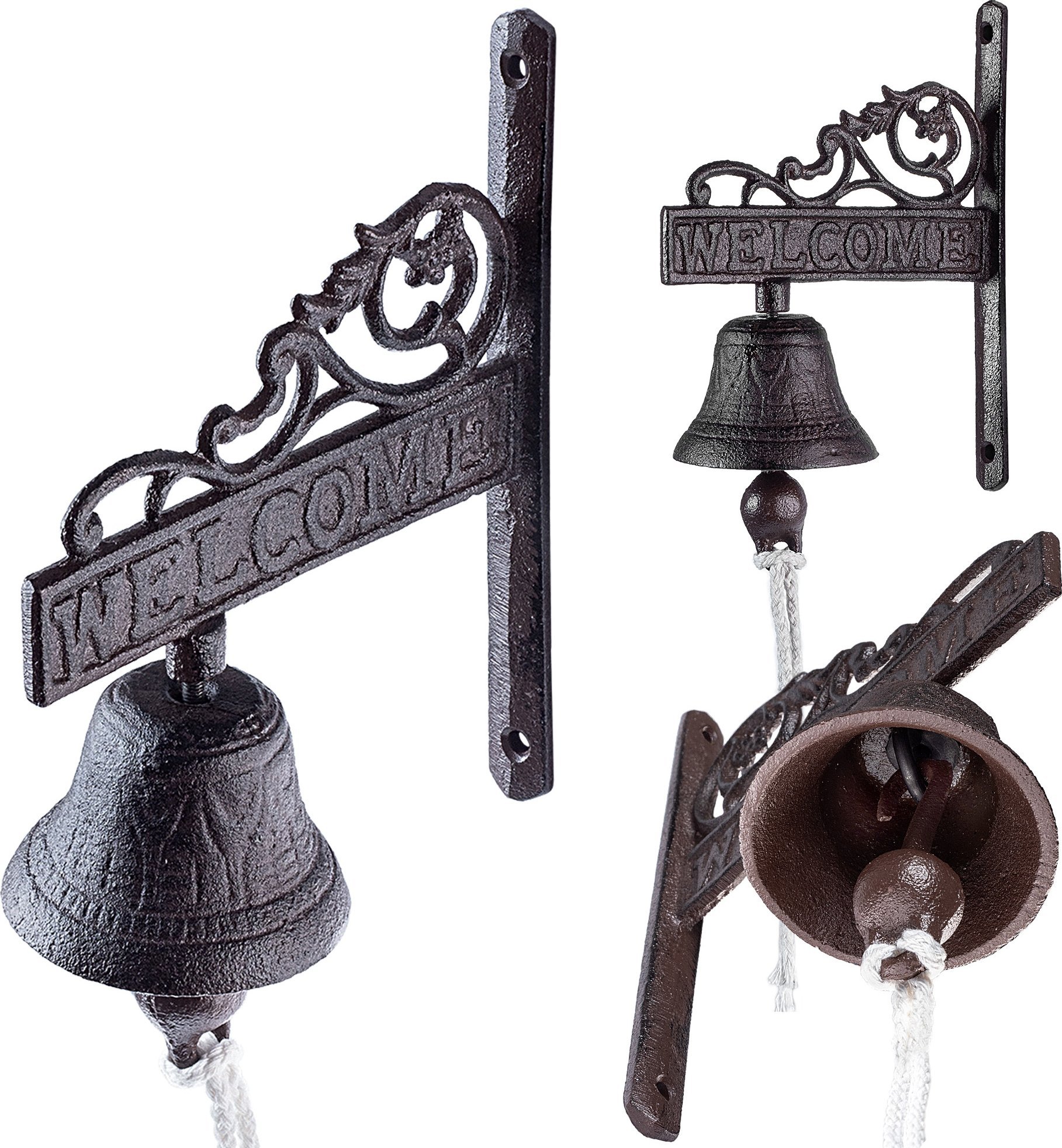 Kadax KADAX Żeliwny dzwonek dekoracyjny brązowy