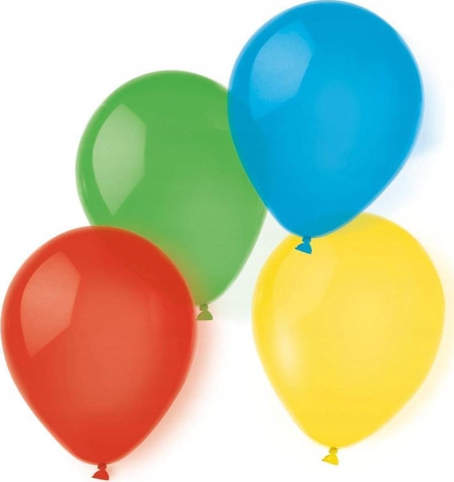 Polsirhurt Balony lateks okr±głe 8 mix kolorów 20szt.