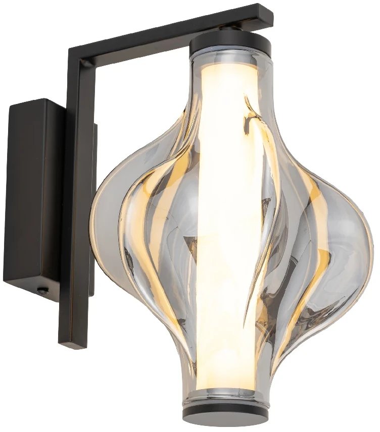 Naścienna lampa nieregularna Elva 18219 LED 8W 3000K grafitowy