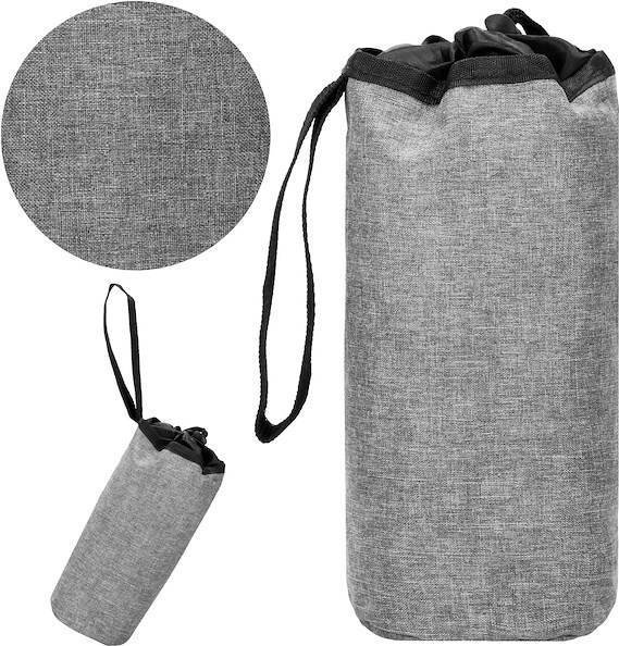 Springos Kosz do przechowywania zabawek pojemnik z uchem szaro-żółty UNIWERSALNY