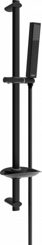 Zestaw prysznicowy Mexen Mexen DB77 zestaw prysznicowy suwany, czarny - 785774584-70