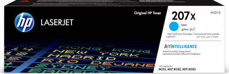 Toner HP 207X Cyan Oryginał (W2211X)