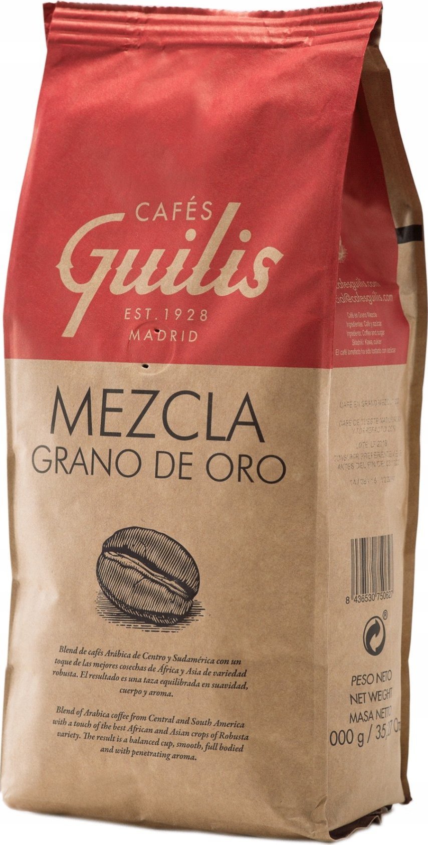Kawa ziarnista Cafes Guilis Cafeś Guilis 1 kg