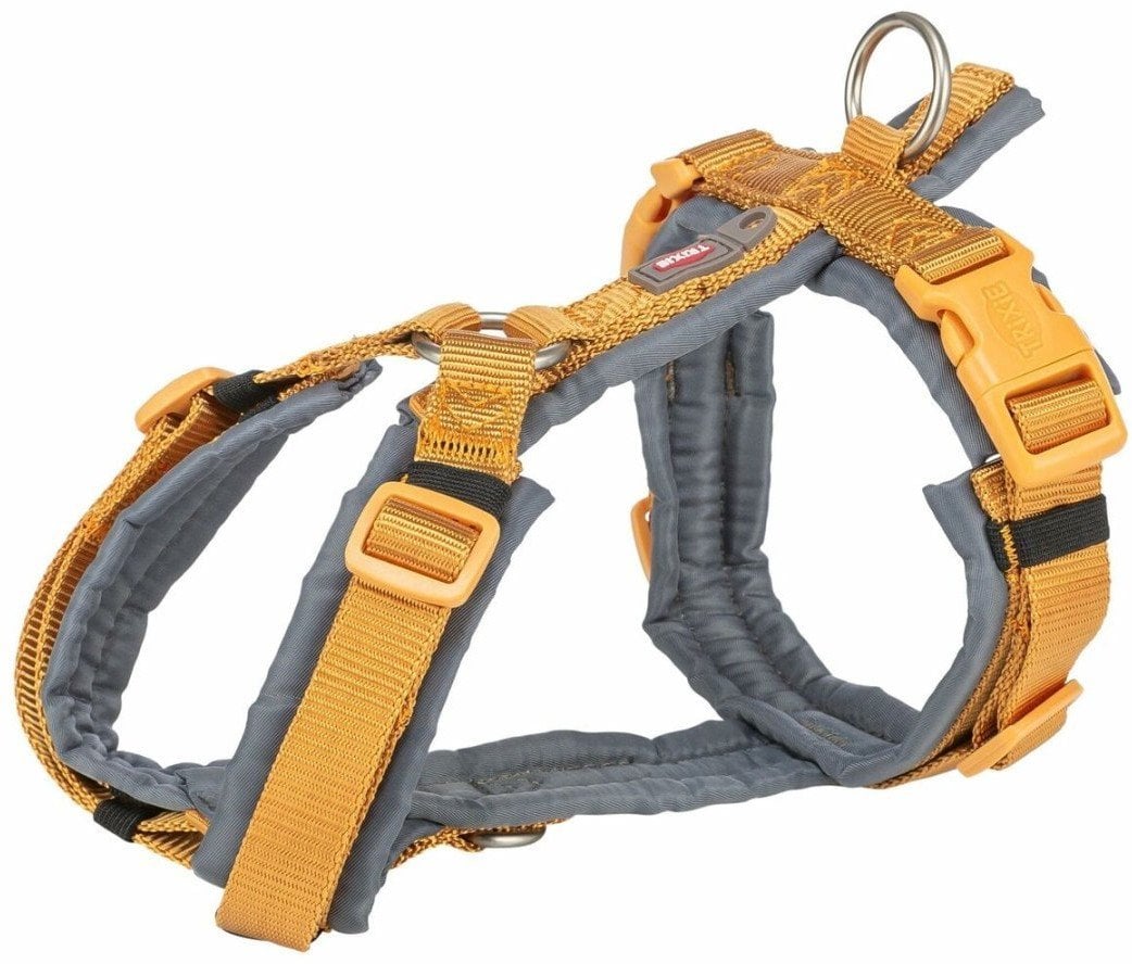 Szelki dla psa Trixie Premium Trekking Grafit Curry XL