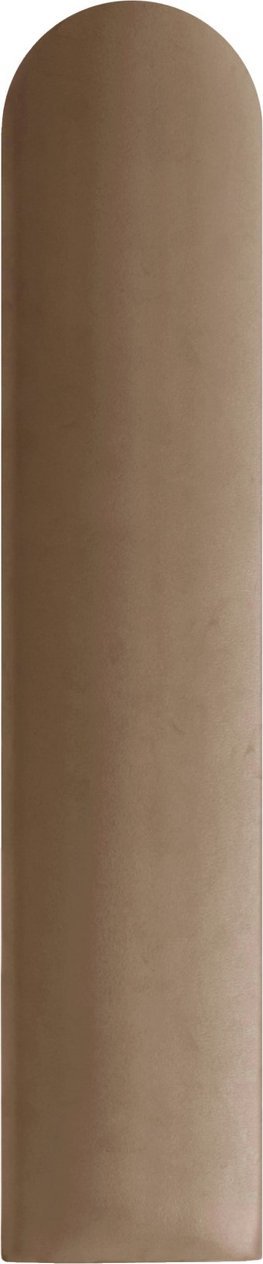 Panel tapicerowany płotek zaokrąglony 80x20 Magic Velvet 2206 (Kawa z mlekiem) 80x20