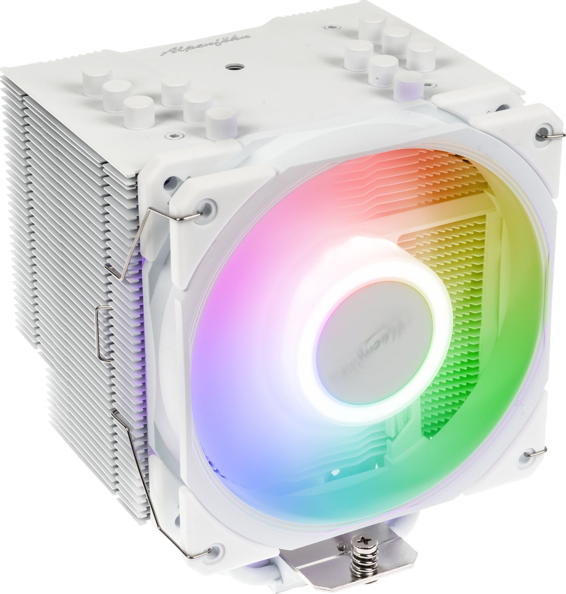 Chłodzenie CPU Alpenfohn Alpenfhn Brocken 4 ARGB CPU-Khler - 120mm, wei