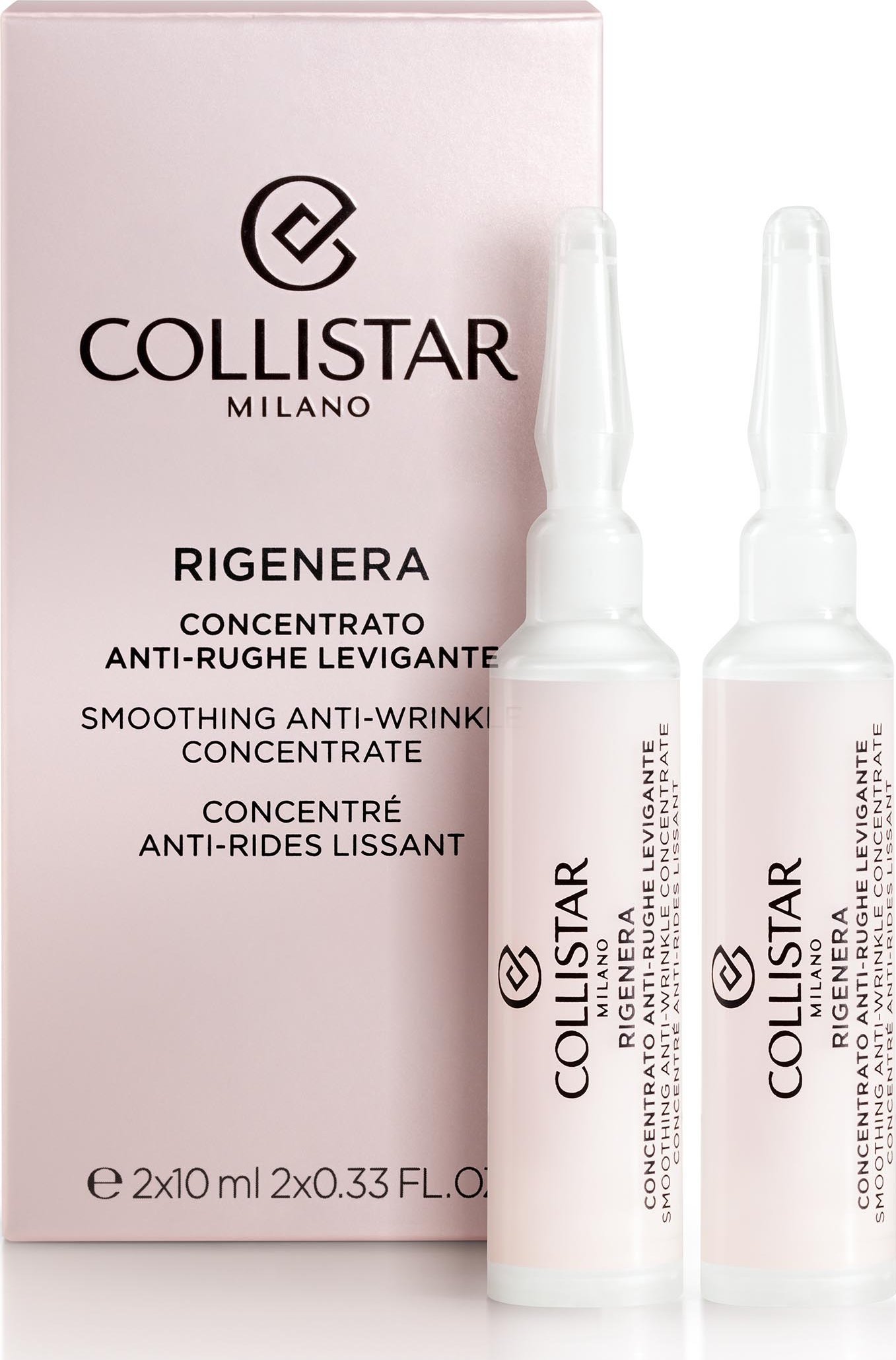 Collistar Rigenera Przeciwzmarszczkowy koncentrat-serum do twarzy 2x10ml