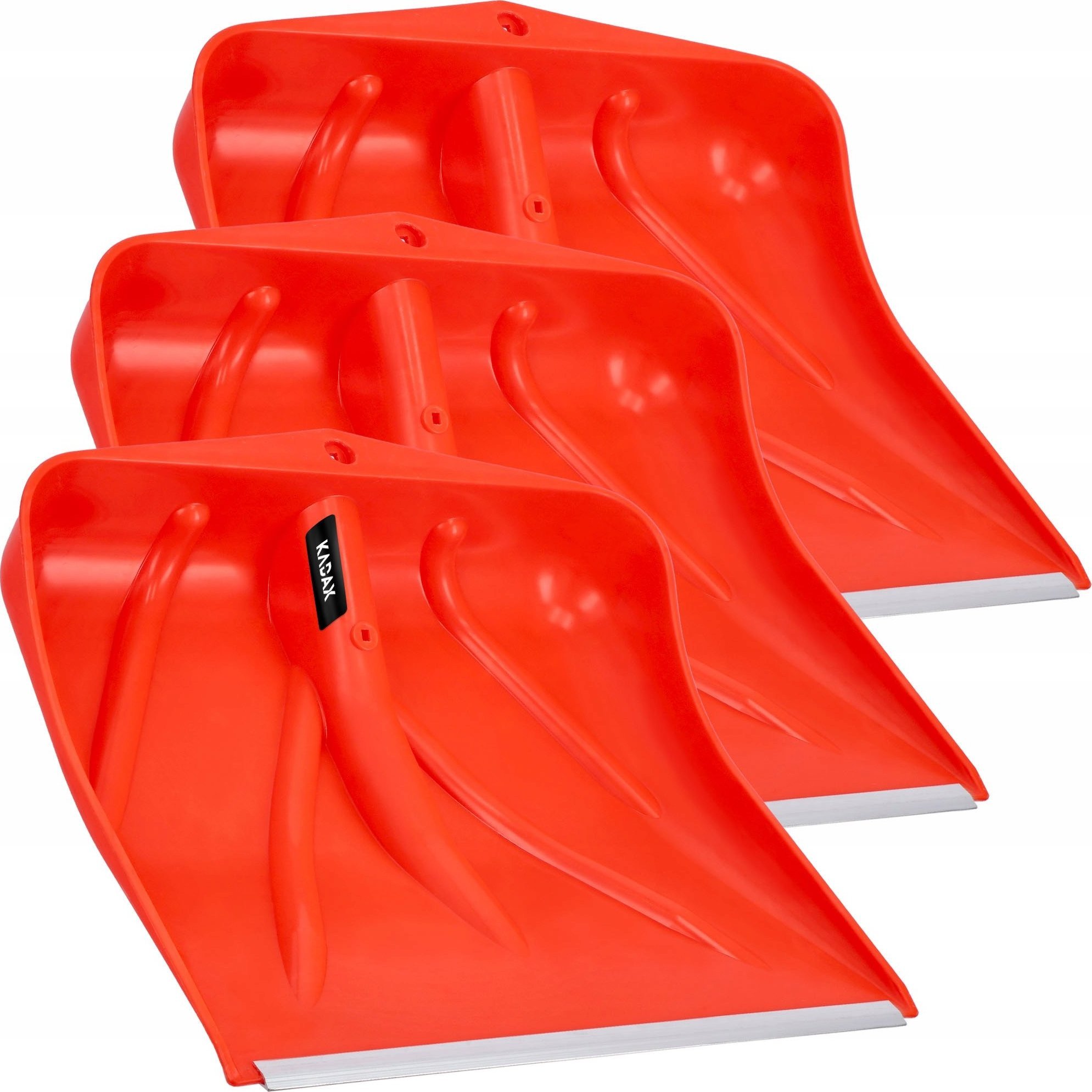 Kadax Szufla Łopata Do Śniegu Budowlana Bez Trzonka 3szt