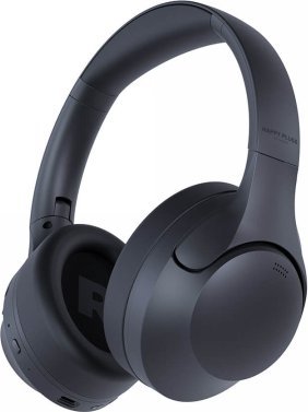 Słuchawki Tura Scandinavia AB Happy Plugs Play Pro - bezprzewodowe słuchawki nauszne z ANC (black)