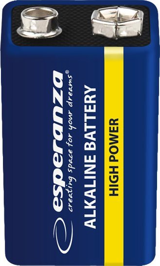 Esperanza EZB110 Esperanza bateria alkaliczna 6lr61 1szt blister