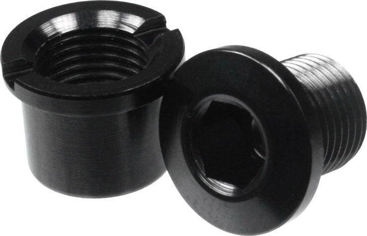 Śruba do tarczy mechanizmu korbowego TL-405A M8 x 8,5 mm aluminium czarna