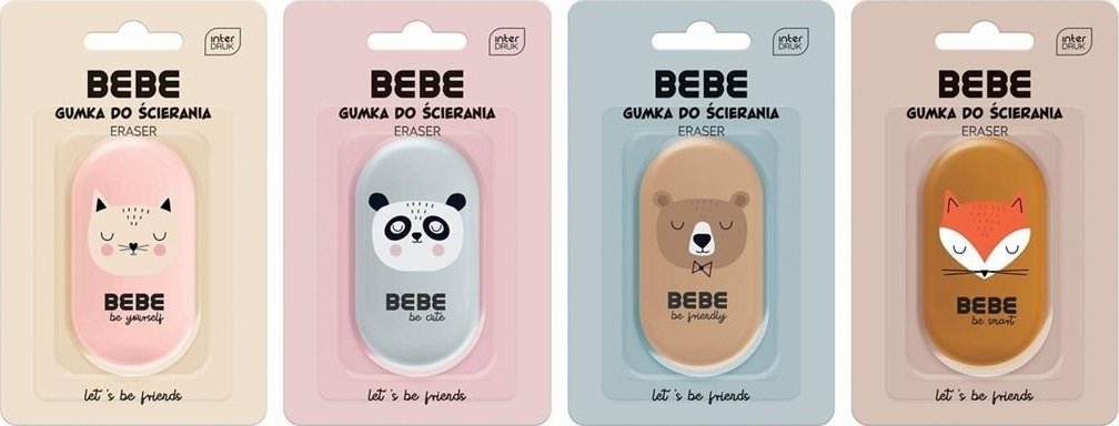 Gumka do mazania owal BB Friends mix