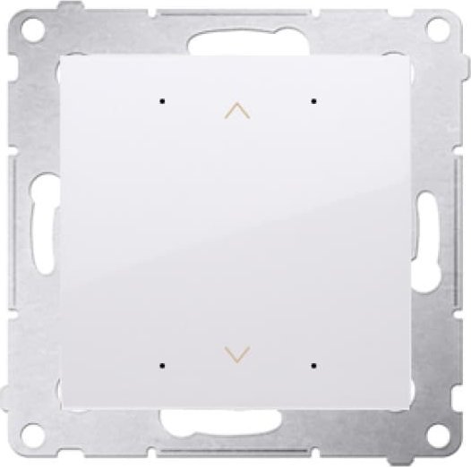 Kontakt-Simon Simon 54 GO Sterownik przyciskowy do obsługi rolety żaluzji sterowany smartfonem WiFi 2x5A 230V (moduł) biały DEZ1W.01/11