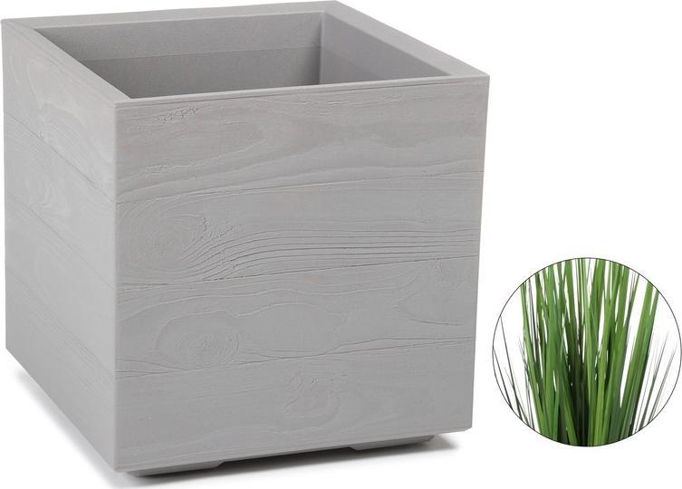 Lamela Doniczka Karo na kółkach 40x40 Eco Wood DESKA