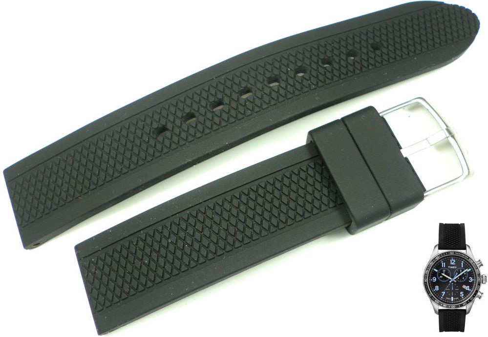 Timex Pasek do zegarka Timex T2P184 P2P184 20 mm Guma