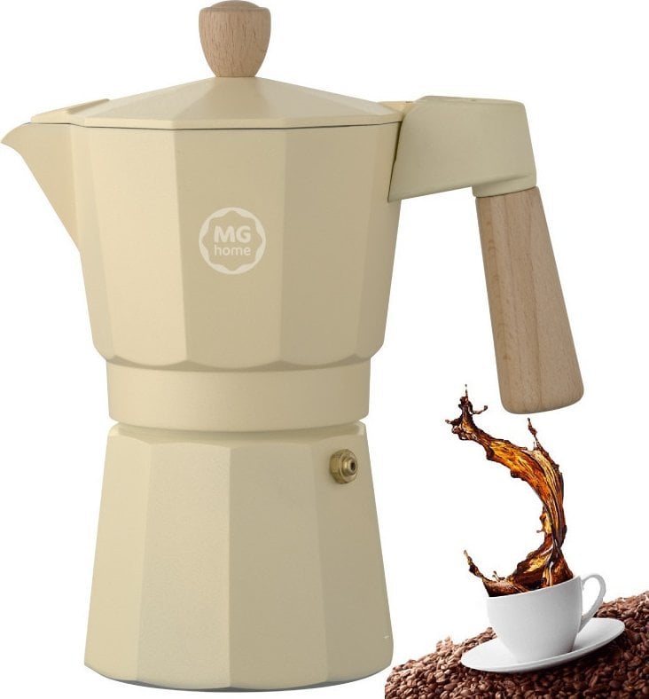 Kawiarka MG Home Kawiarka tradycyjna 300 ml MG Home Lungo zaparzacz ciśnieniowy do kawy na 6 filiżanek espresso