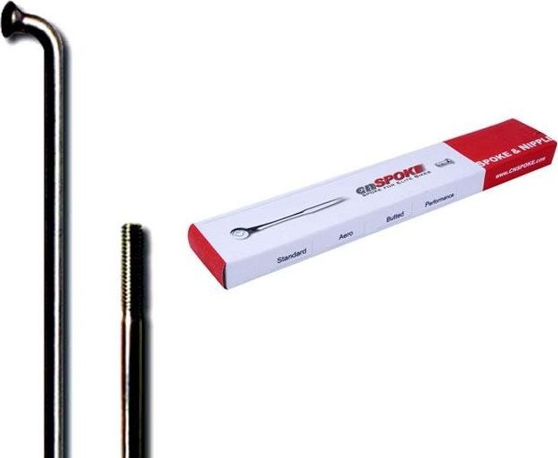 Cn Spoke Szprychy CNSPOKE STD14 2.0-2.0-2.0 stal nierdzewna 214mm czarne + nyple 144szt.