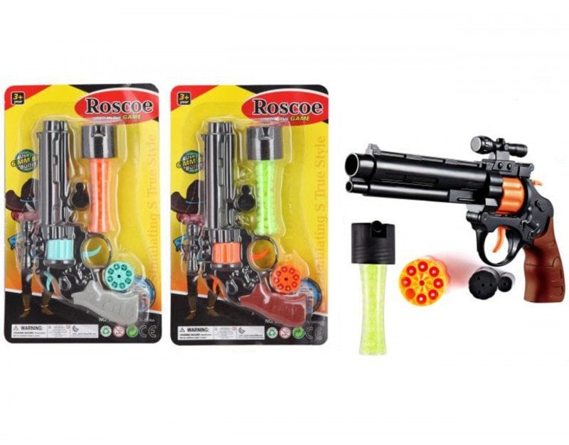 pistolet 2w1 na kapiszony i kulki PRO93