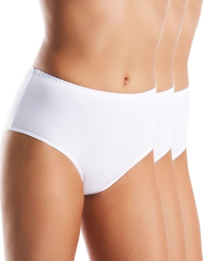 Teyli Wielopak majtek bambusowych Simi biel L Biały