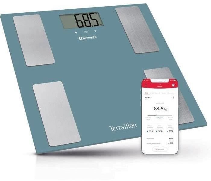 Waga łazienkowa Terraillon TERRAILLON 14874 Smart Connect Blue personal scales and bod