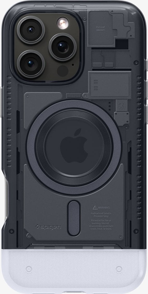 Spigen Spigen Classic C1 MagSafe, graphite - iPhone 16 Pro