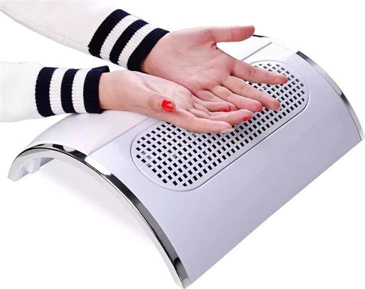 Aptel POCHŁANIACZ PYŁU do Paznokci Pedicure 40W biały AG626A