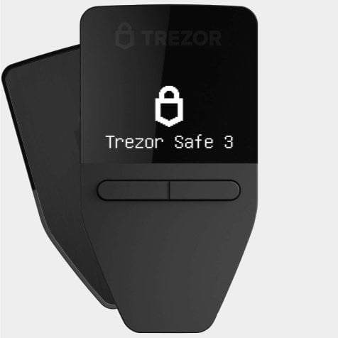 Portfel kryptowalut Trezor Safe 3 - Cosmic Black