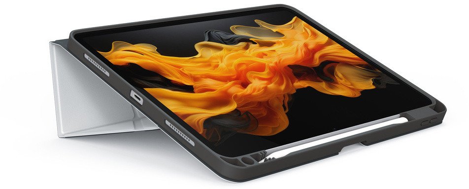 JCPal SlimFlex Folio with Pencil Holder - etui do iPad 10,9" 10 gen. (2022) / 11" 11 gen. (2025) szare/czarne