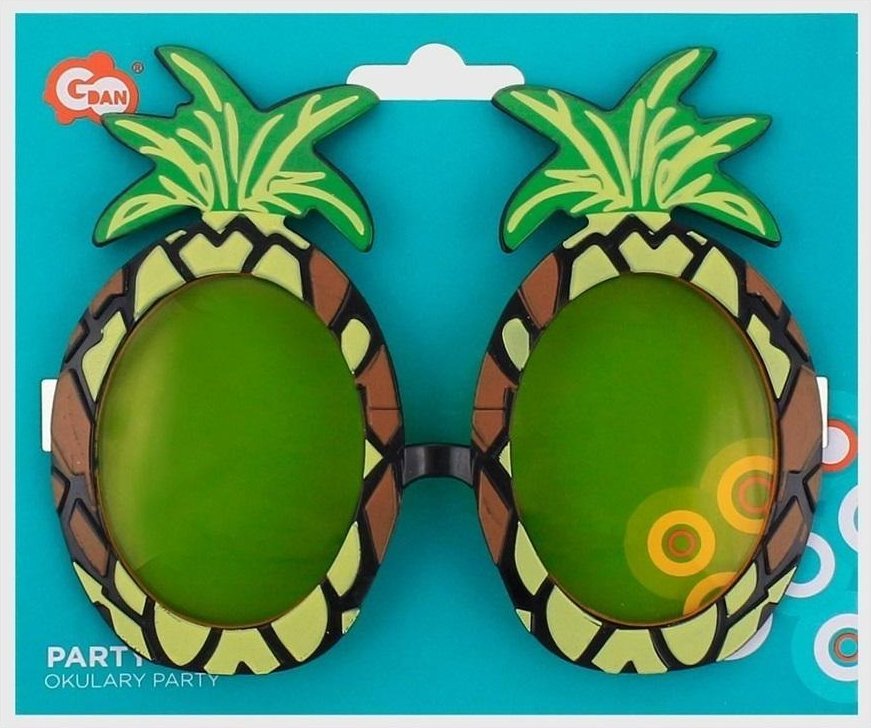 Okulary ananasy