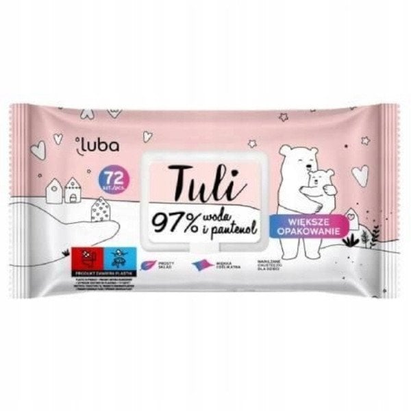 Luba Chusteczki nawilżane Tuli 1x72 szt.