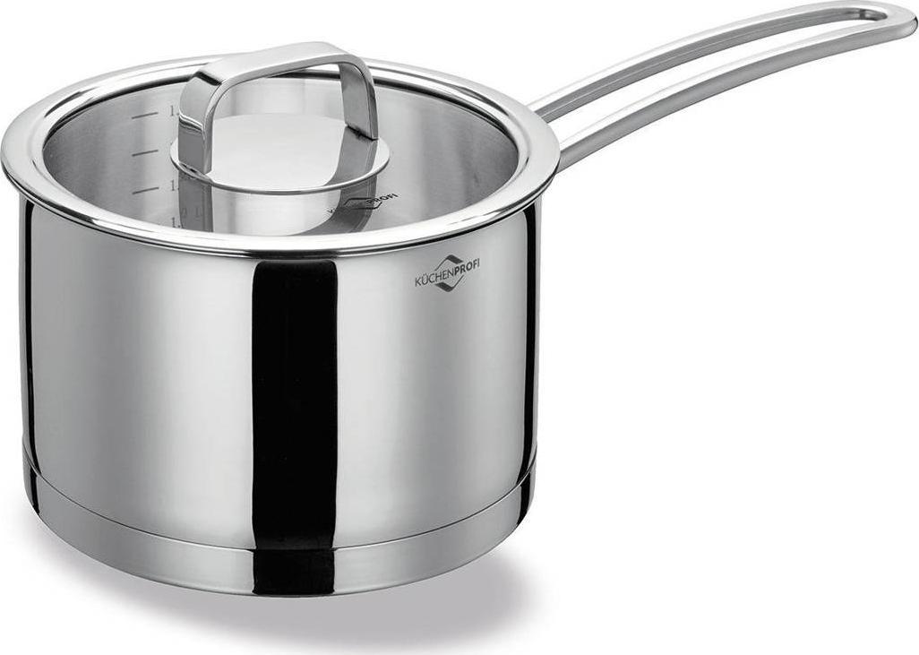 Kuchenprofi rondel z pokrywką, stal nierdzewna/szkło, 2,0 l, śred. 16 cm