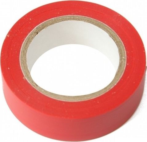 Bemko Taśma izolacyjna PVC 15mmx10m czerwona E30-PVC1510RE Bemko 4284