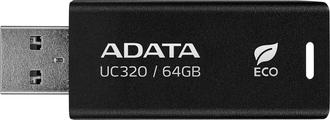 Pendrive ADATA UC320, 64 GB (UC320-64G-RBK/BK)