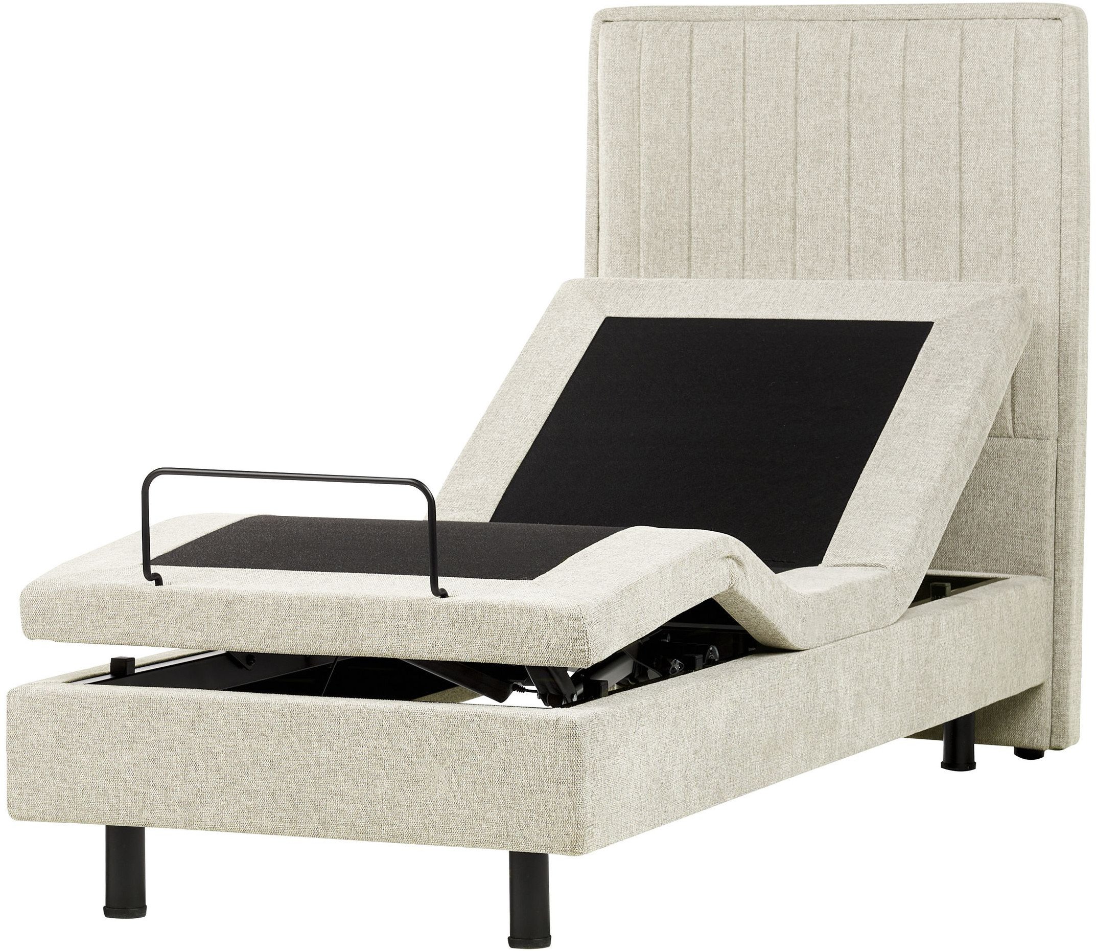 Łóżko regulowane DUKE II 80 x 200 cm Beżowy