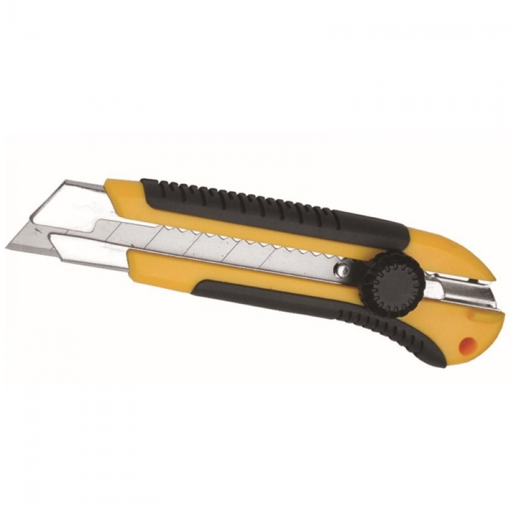 Dedra Nóż XXL 25mm odłamywane ostrze uchwyt z gumą (M9011)