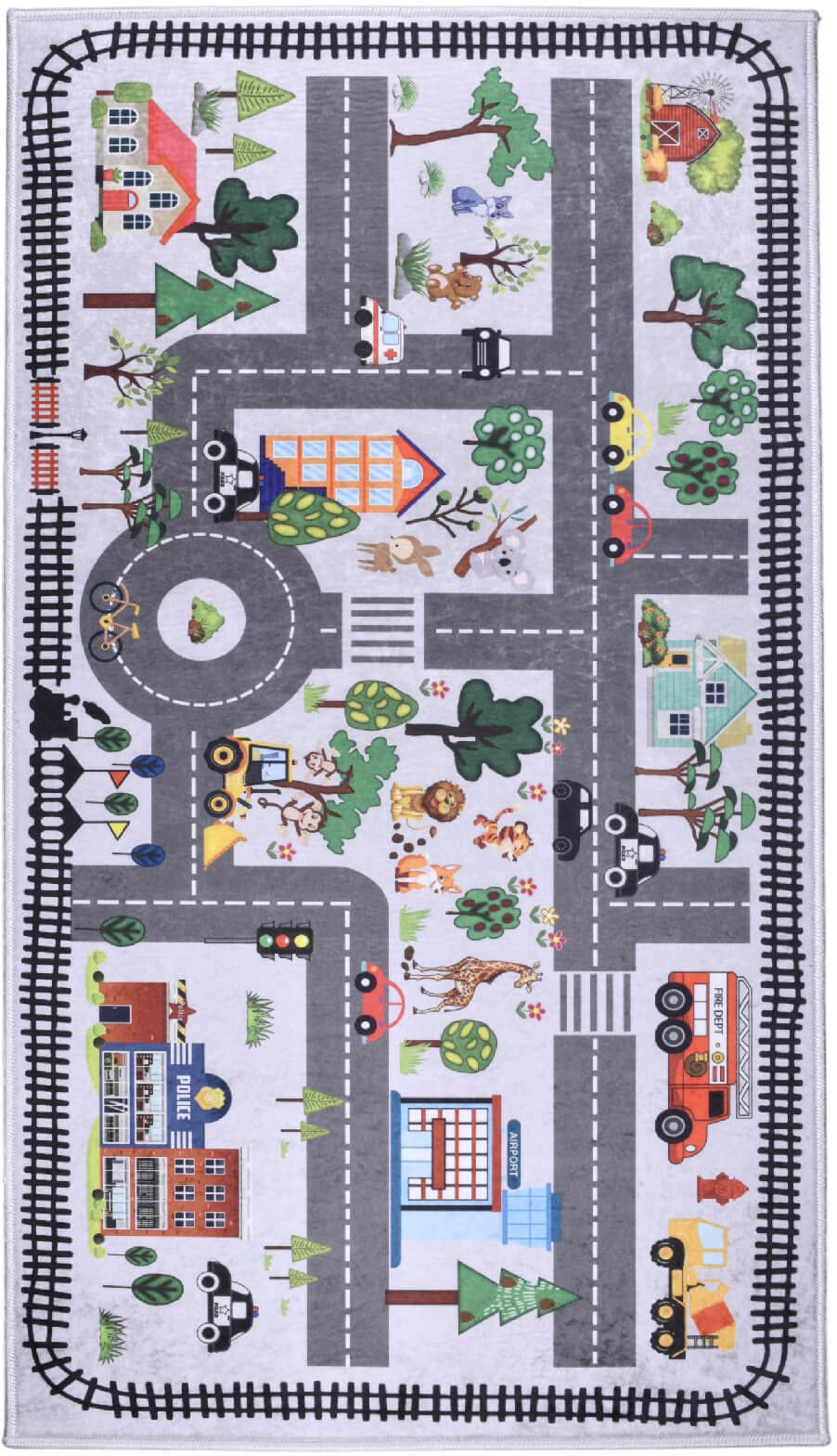 Dywan dziecięcy DROGI 80x150 NEW