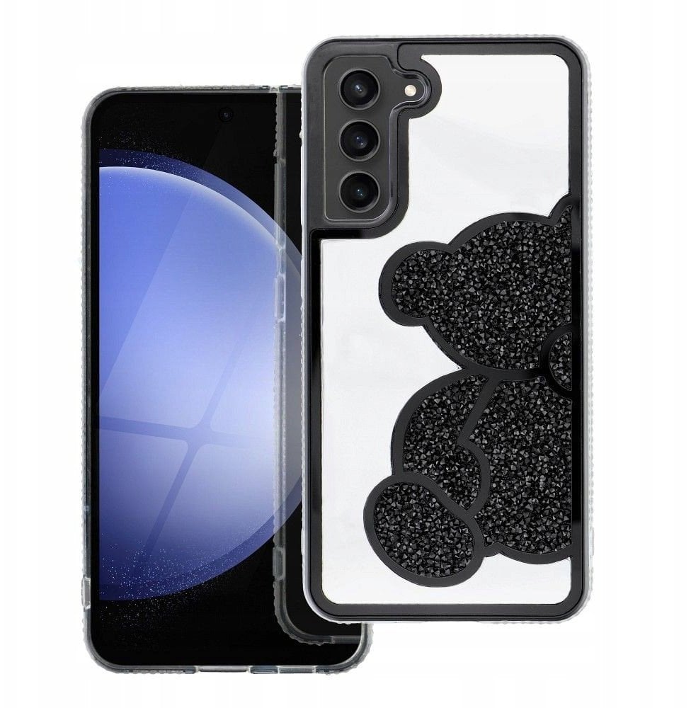 Futerał TEDDY BEAR do SAMSUNG S25 Ultra czarny