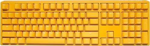 Klawiatura Ducky Ducky One 3 Yellow Gaming Tastatur, RGB LED - MX-Silent-Red (US)